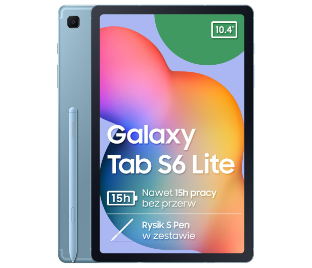 Samsung Galaxy Tab S6 Lite P613 WiFi Snapdragon Blue - 740012 - zdjęcie